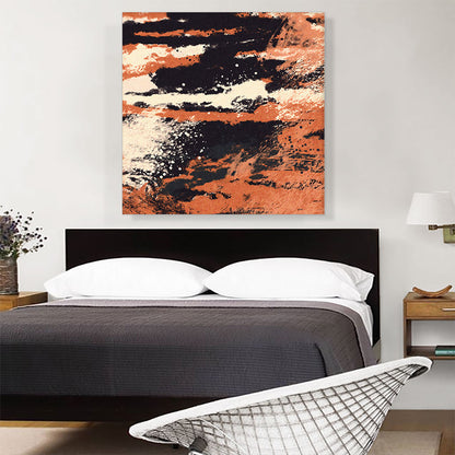 Peach Black White Gray Modern