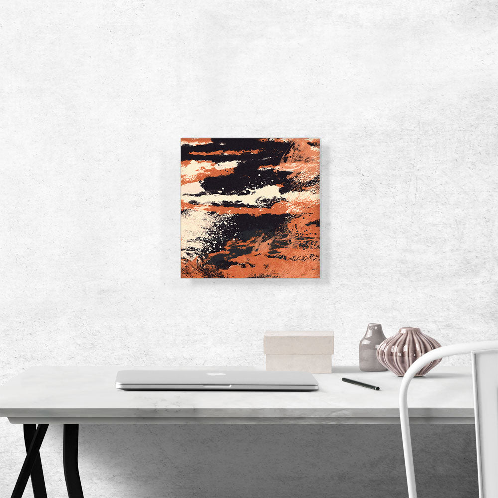 Peach Black White Gray Modern