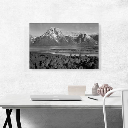 Mount Moran - Grand Teton National Park - Wyoming