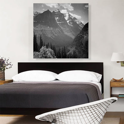 Snow Covered Mountains - In Glacier National Park - Montana