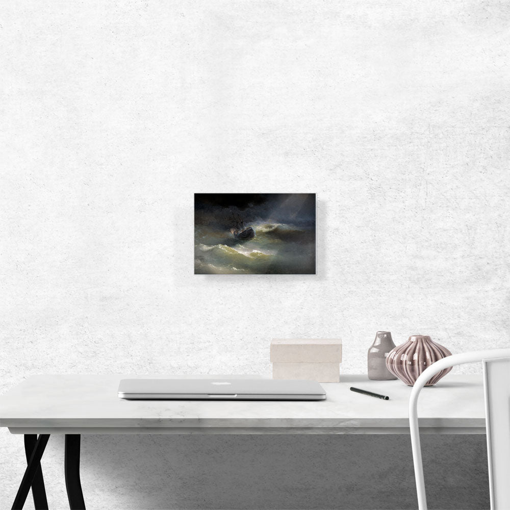 Ship During a Sea Storm 1892
