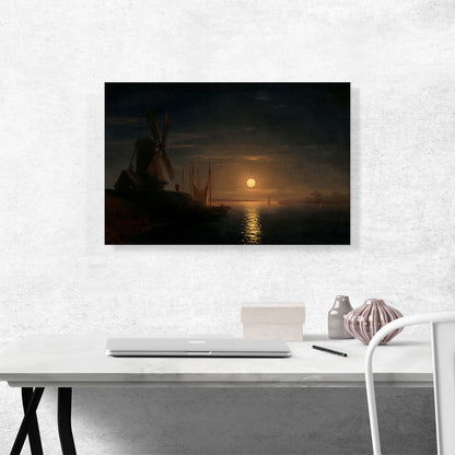 Moonlight over the Dnieper 1858