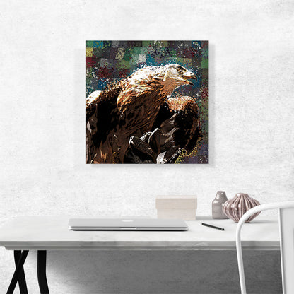 Golden Eagle of Albania Blue Green