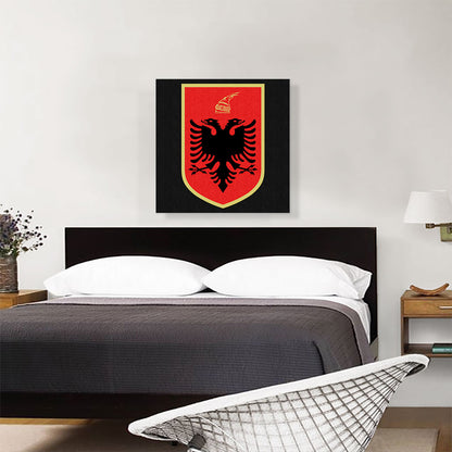Albanian Country in the Balkans Coat of Arms