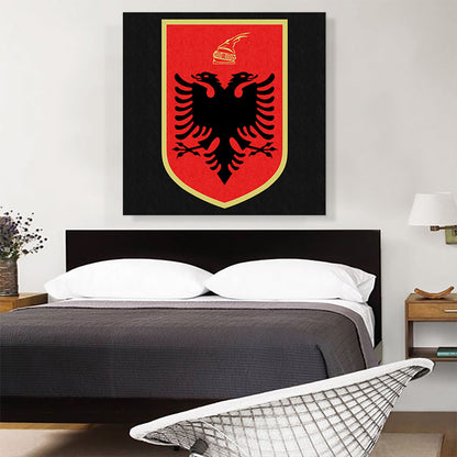 Albanian Country in the Balkans Coat of Arms