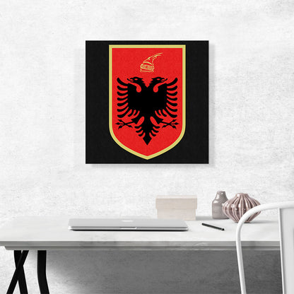 Albanian Country in the Balkans Coat of Arms
