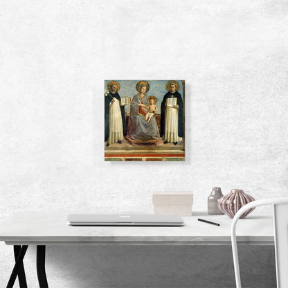 Virgin And Child St Anthony Of Padua St Thomas Aquinas