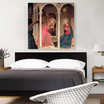 Cortona Altarpiece With Annunciation Without Predellas