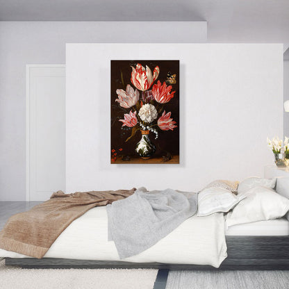 Tulips with Butterfly