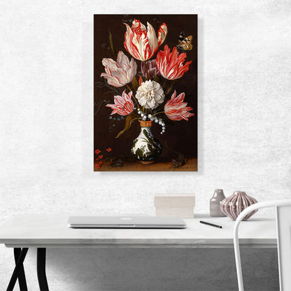 Tulips with Butterfly