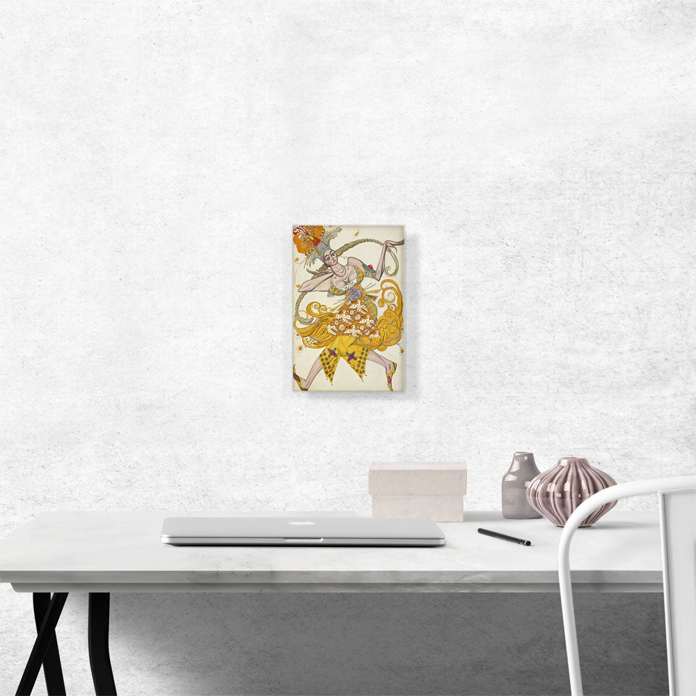 Costume Design For The Ballet The Firebird 1913
