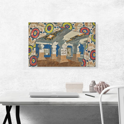 Scenery Of Barbizon Palace From Aladin Or Wonderful Lamp