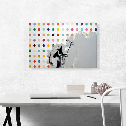 Rat Spots Banksy vs Hirst