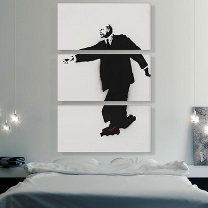 Lenin on Roller Skates