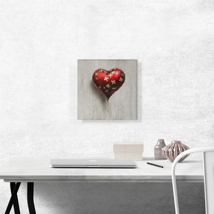 Bandaged Balloon Heart