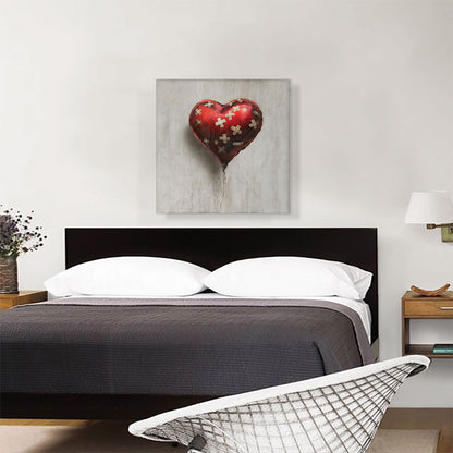 Bandaged Balloon Heart