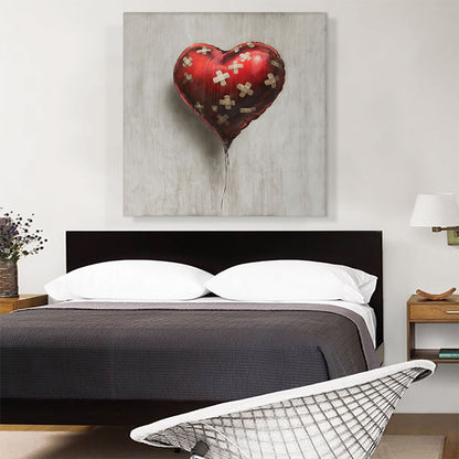 Bandaged Balloon Heart