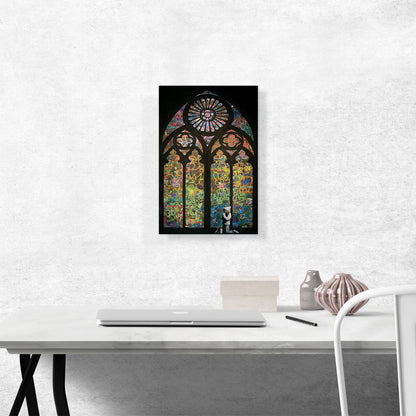 Graffiti Stained Glass
