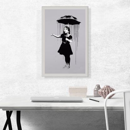 Nola Girl With Umbrella