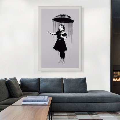 Nola Girl With Umbrella