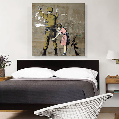 Girl and a Soldier