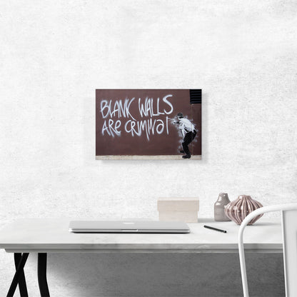 Blank Walls Are Criminal