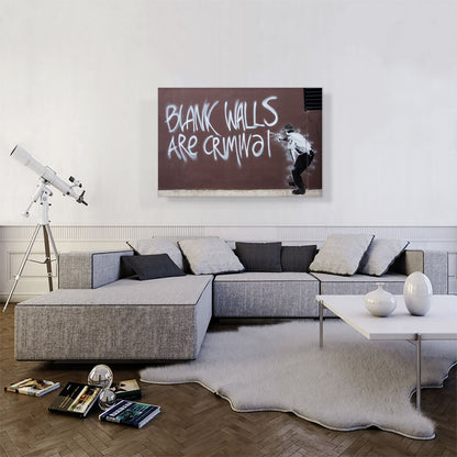 Blank Walls Are Criminal