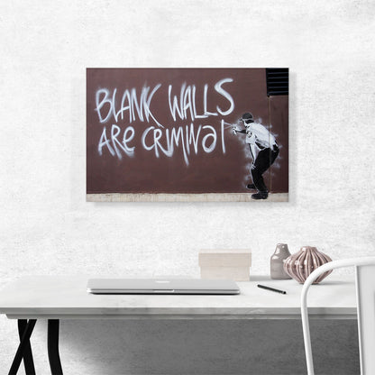 Blank Walls Are Criminal