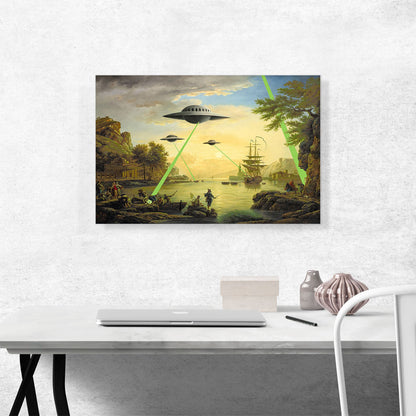 Flying Saucers Aliens