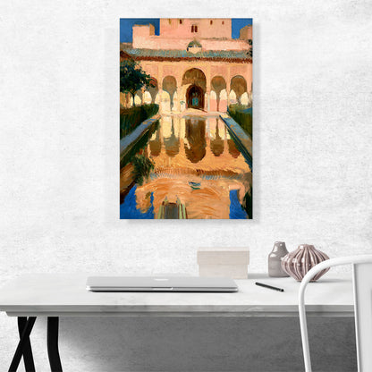 Hall of the Ambassadors - Alhambra - Granada 1909