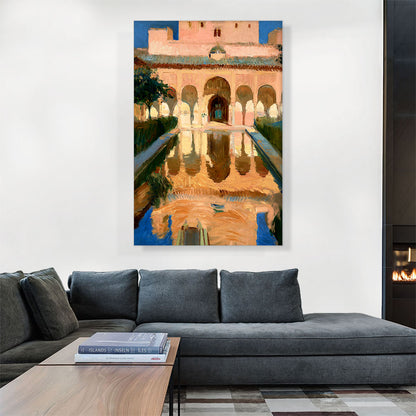 Hall of the Ambassadors - Alhambra - Granada 1909