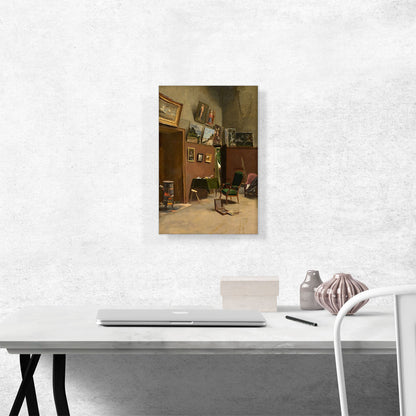 Studio In The Rue De Furstenberg 1865