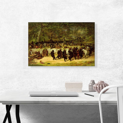The Bear Dance 1850