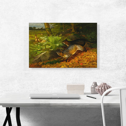 Foxes and Rabits 1874