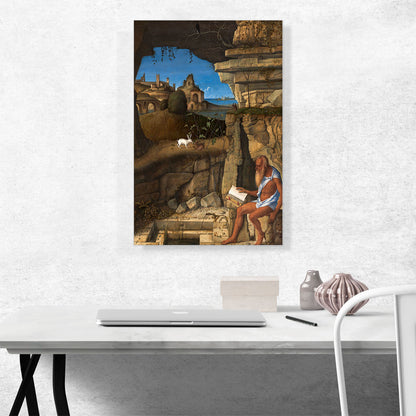 Saint Jerome Reading 1505