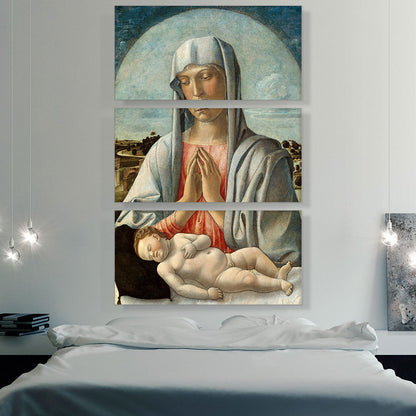 Madonna Adoring The Sleeping Child 1460