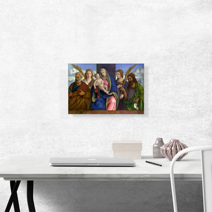 Madonna And Child With Saints