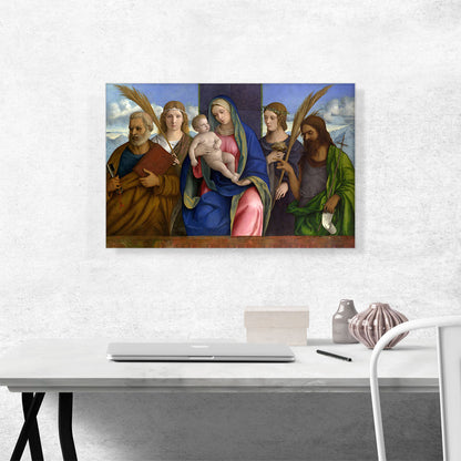Madonna And Child With Saints