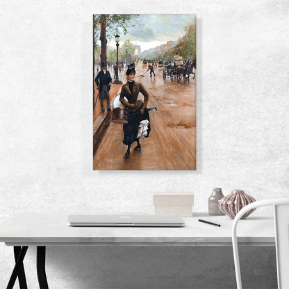 The Milliner On The Champs Elysees