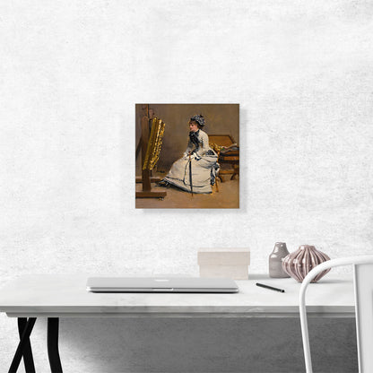 Woman Sitting In Front Of a Table