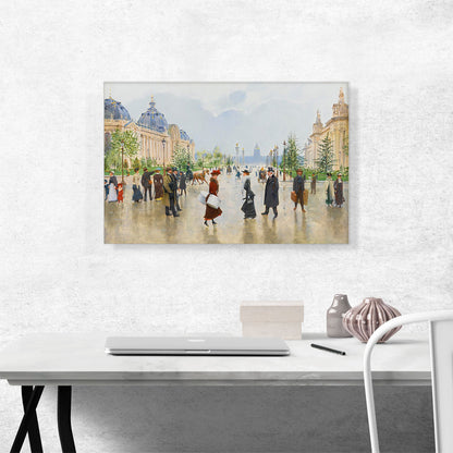 Between The Small And Grand Palais Avenue Alexandre-III