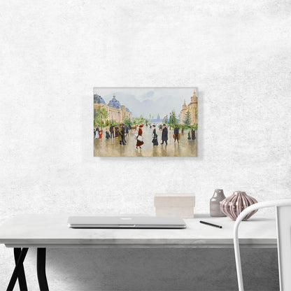 Between The Small And Grand Palais Avenue Alexandre-III