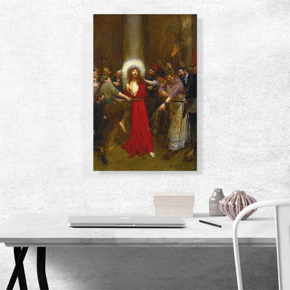 Christ Lined To The Column 1901