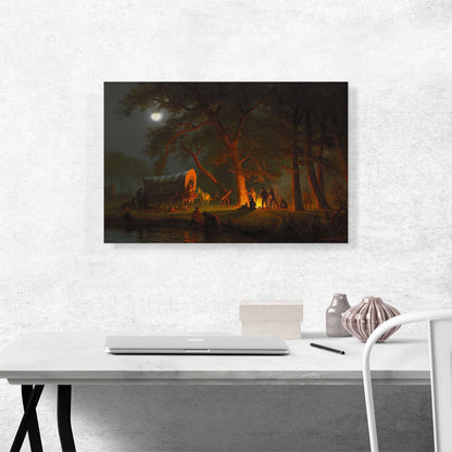 Oregon Trail Campfire 1863