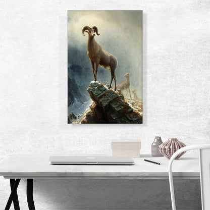 Rocky Mountain Big Horn Sheep 1882