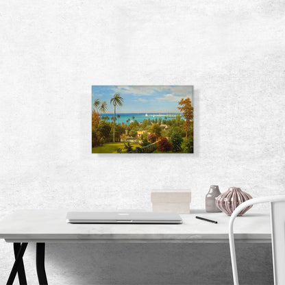 View Of Nassau The Bahamas 1880