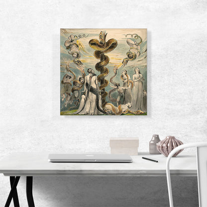 Moses Erecting the Brazen Serpent