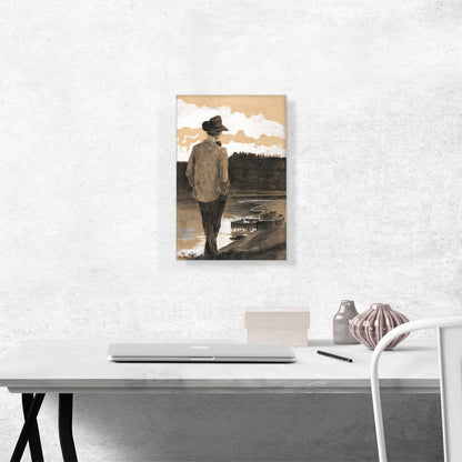 Young Man On a Riverbank 1902