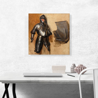 Study Of a Sixteenth Century Half Suit Of Armor
