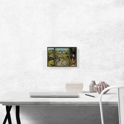 The Garden of Earthly Delights 1515 Art Canvas Print